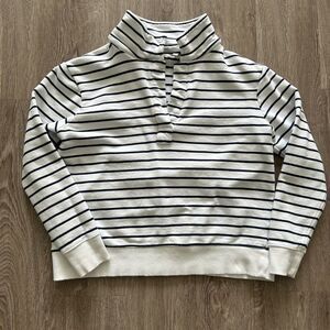 Vineyard Vines Navy and White Striped Shirt